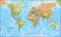 Large Political World Wall Map (Laminated)