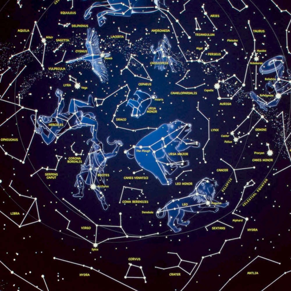 Printable Star Charts Constellation Maps | The Best Porn Website