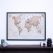 Personalized Antique World Map