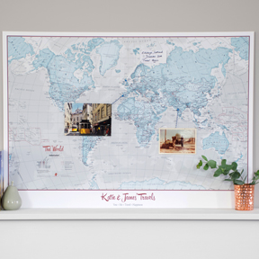 Travelers Map Gift