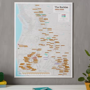 Personalized Scratch Maps